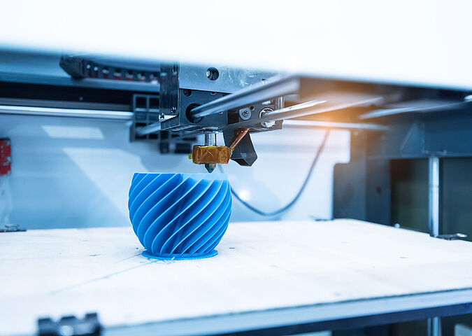 3D printer in operation