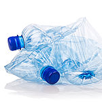 Mineralwasserflaschen aus Plastik
