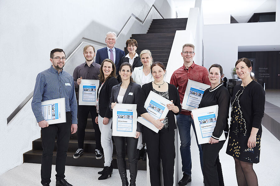 Gruppenfoto Innovation Award 2018